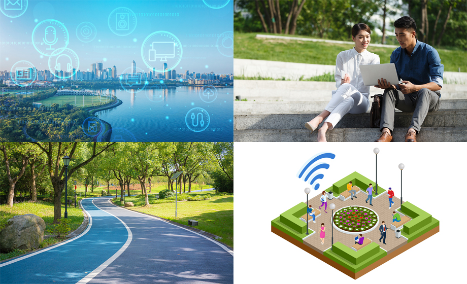 15KM超遠(yuǎn)距離wifi模組公園無(wú)線傳輸解決方案